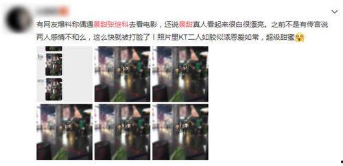 网友爆料景甜张继科视频,甜蜜互动引网友热议
